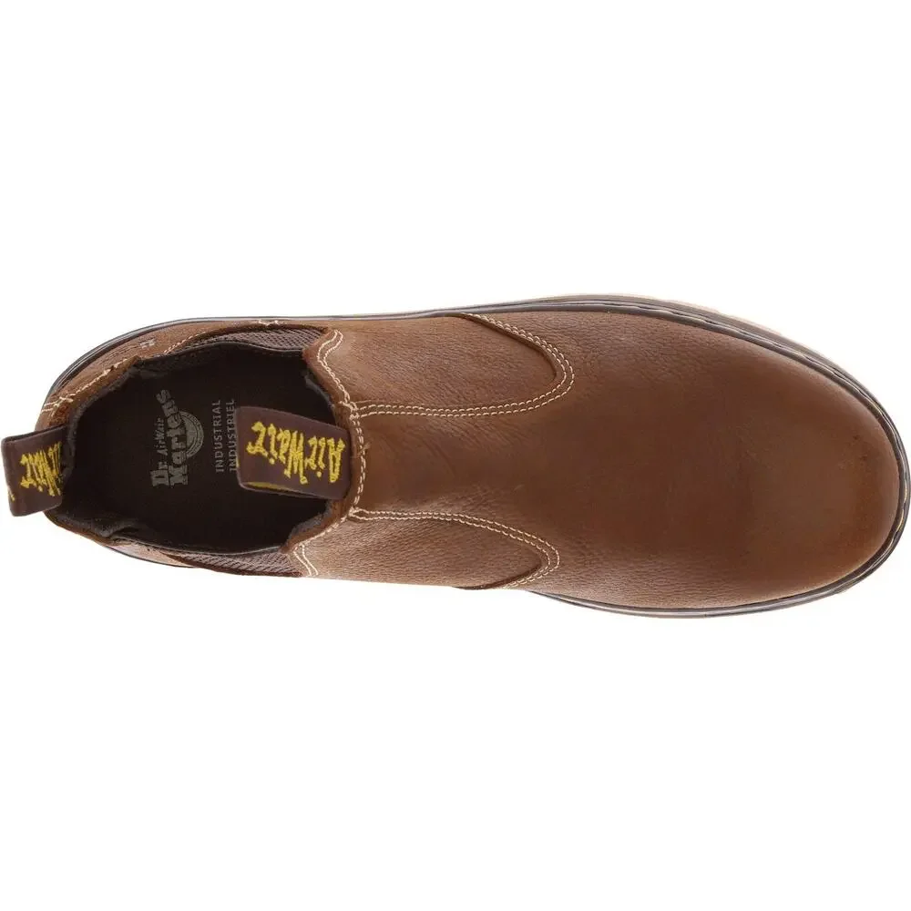 DR. MARTENS MENS HARDIE CHELSEA BOOT, WHISKEY PIT QUARTER, 10 US